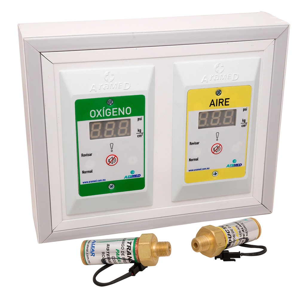 Alarma oxigeno-aire