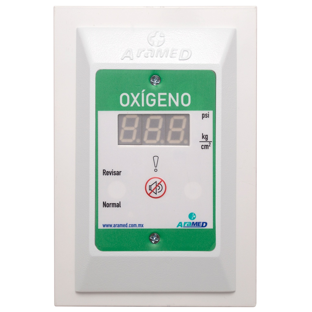 Alarma de oxigeno