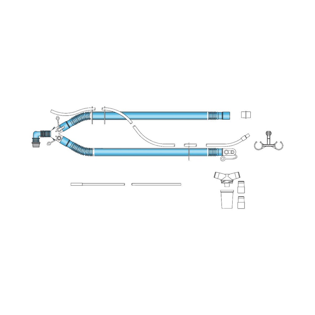 Circuito para ventilador 72" con trampa de agua