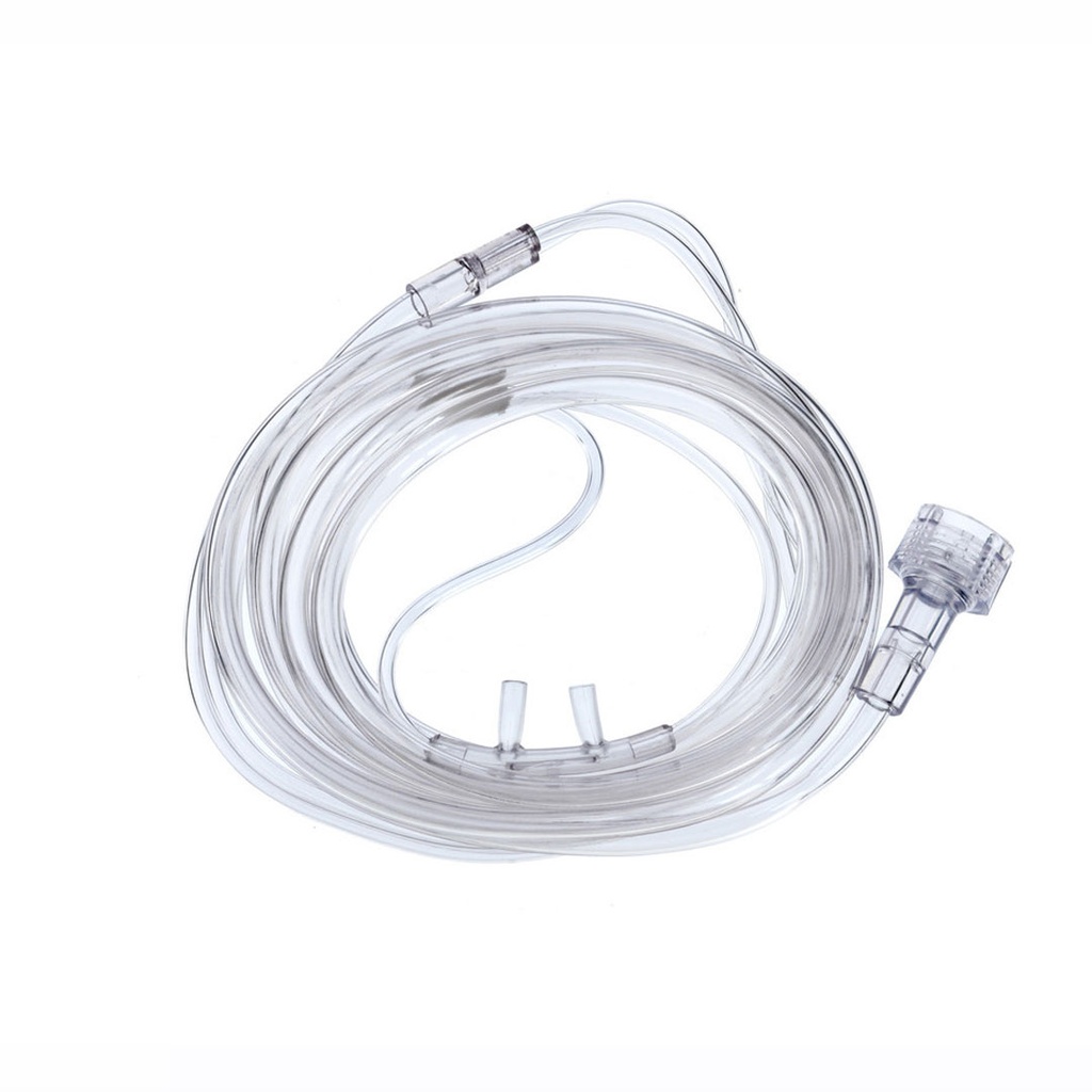 Cánula nasal conector universal